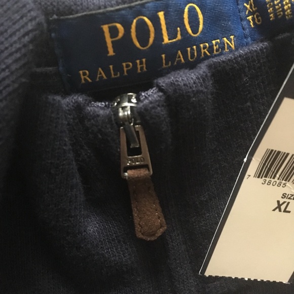 Men’s polo Ralph Lauren half zip sweater (XL) - Picture 2 of 3